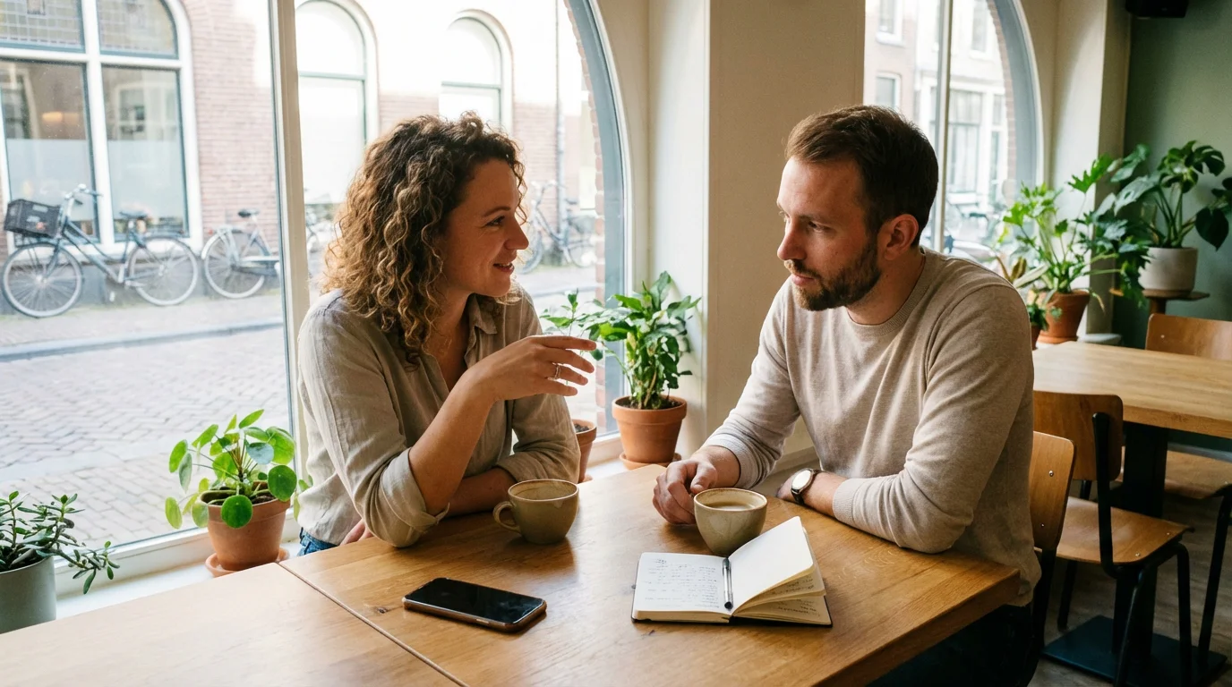 Vrienden in gesprek over verantwoord omgaan met sportweddenschappen